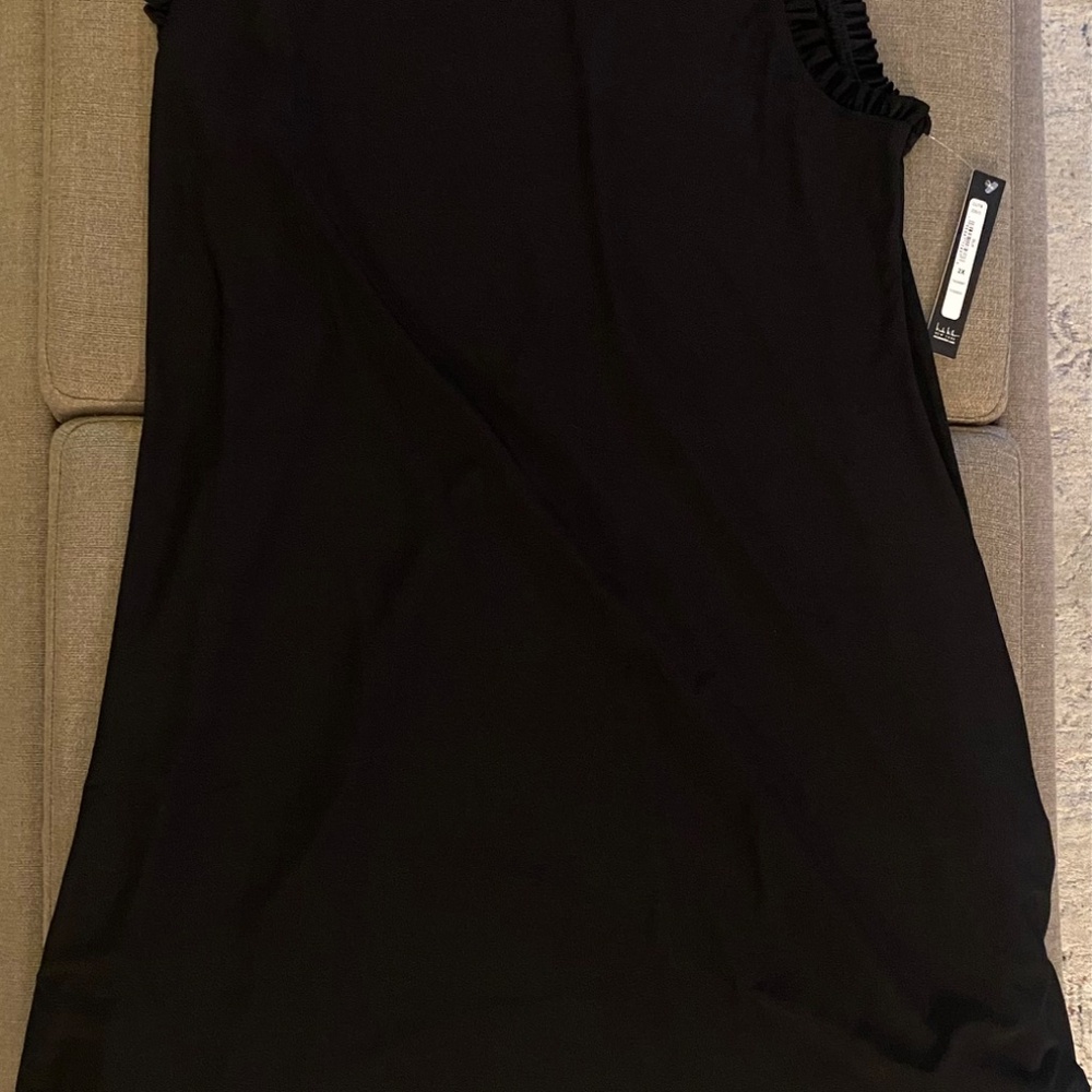 Nicole Miller New York black dress 2x New With Tag - Picture 6 of 6